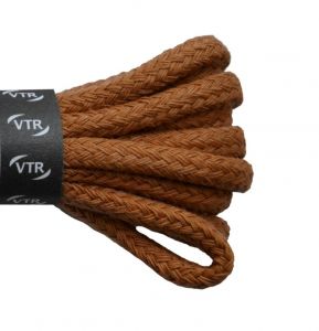 Bavlněné kulaté tkaničky silné 120 cm